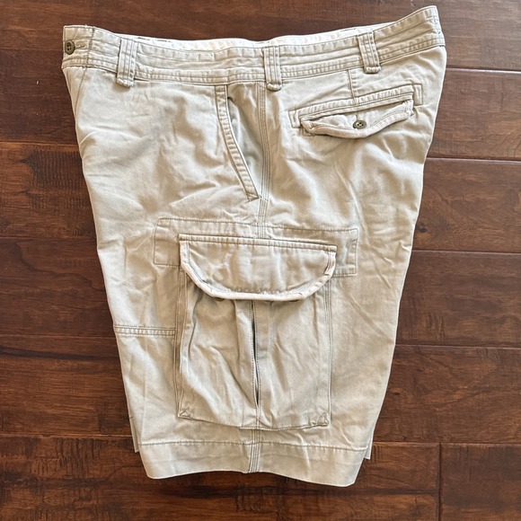Polo Ralph Lauren Hudson Utility Cargo Shorts Mens Size 38 Khaki Cotton - Picture 6 of 8